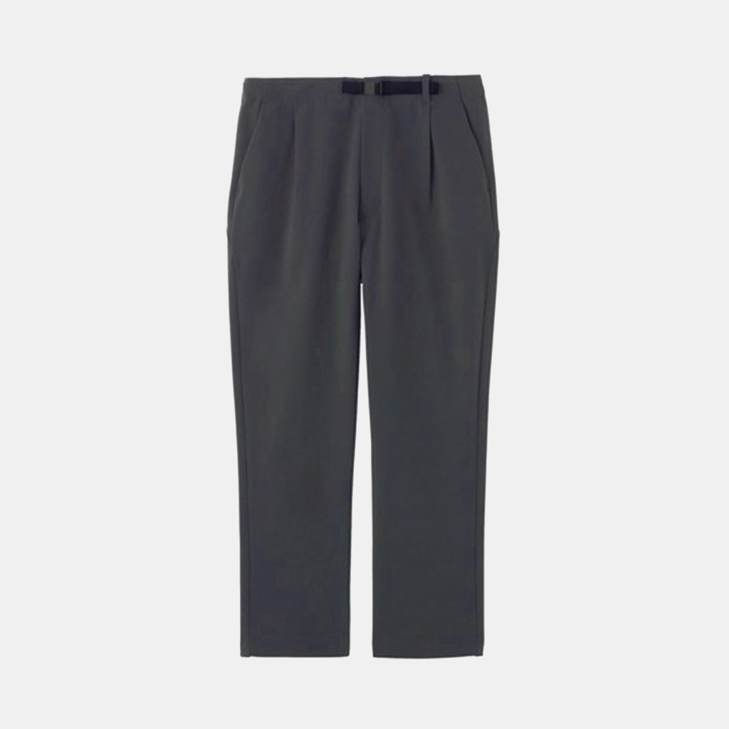 Goldwin S[hEB One Tuck Tapered Stretch Pants Asphalt