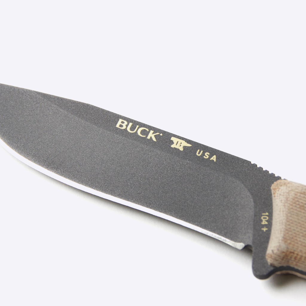 BUCK バック #104 キャンプナイフ ブラック - Nicetime Mountain  