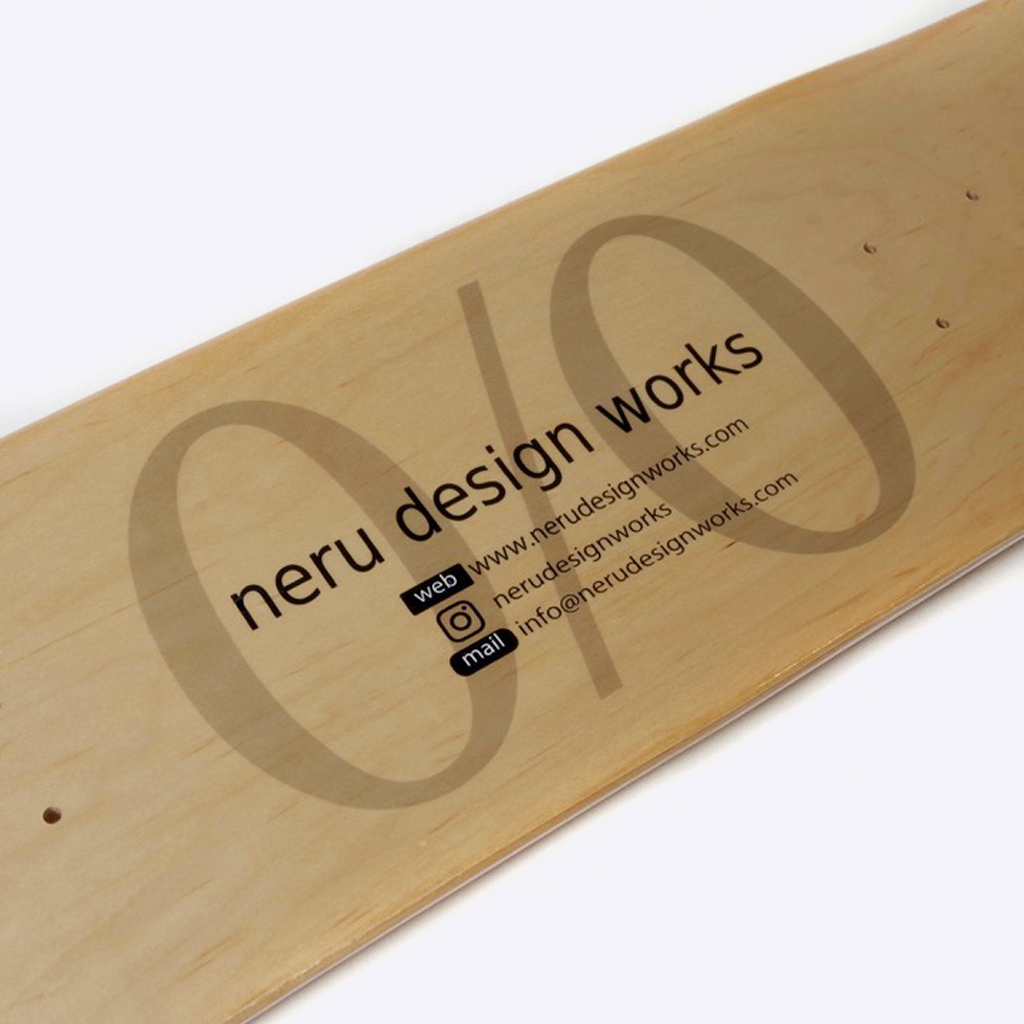 neru design works ネルデザインワークス Deck スケボーデッキのみ 