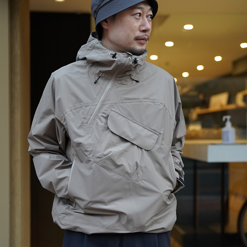 CAYL ケイル Light Shield Anorak Beige - Nicetime Mountain Gallery 