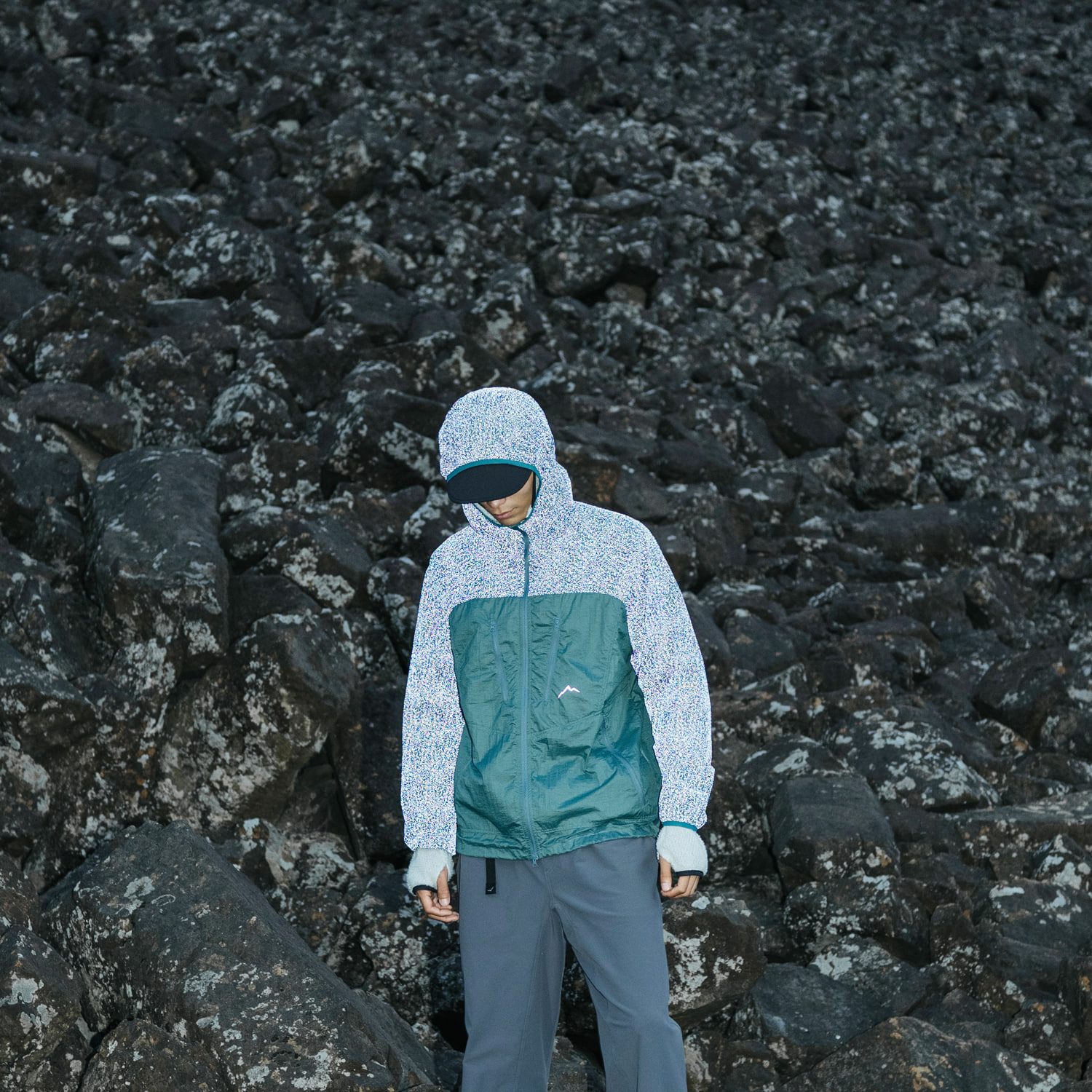 CAYL ケイル Reflect Wind Jacket Teal - Nicetime Mountain Gallery