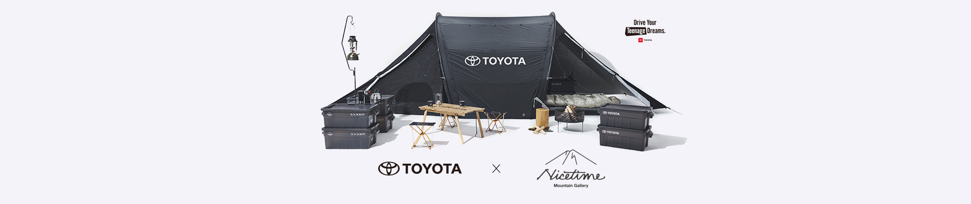 TOYOTA Drive Your Teenage Dreams. × Nicetime Mountain Gallery