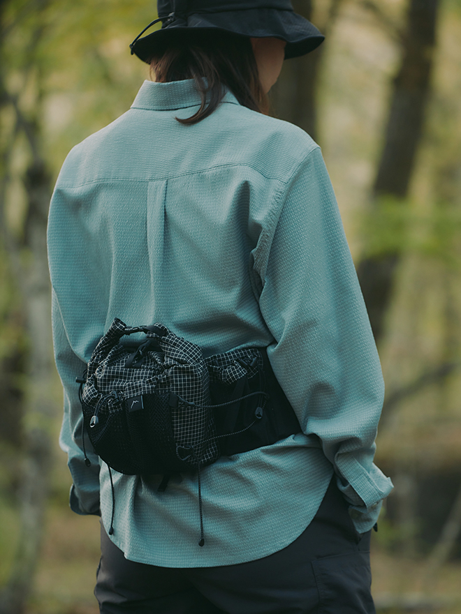 Fanny Pack Grid Black