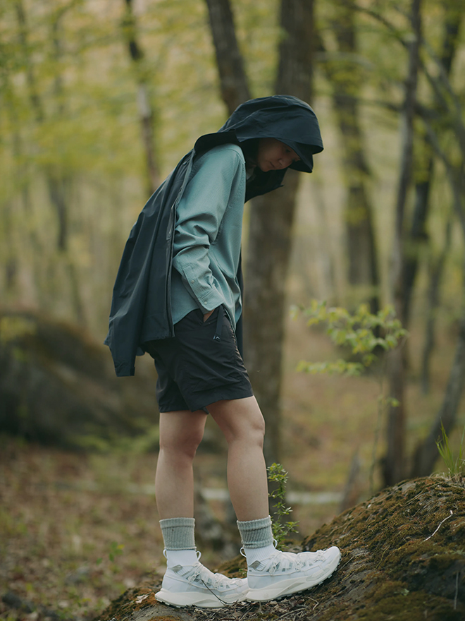 Multi Pocket Shorts Grey