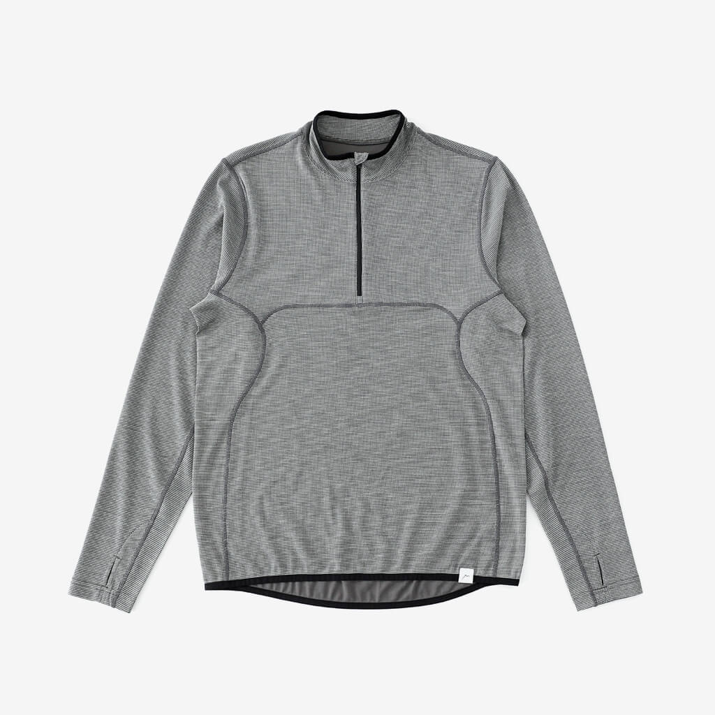 CAYL PC Live Wool Mix Half Zip Charcoal