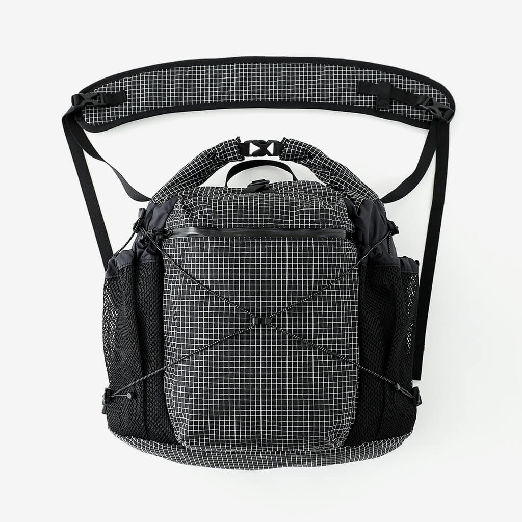 CAYL PC Rolltop Cross Bag Grid