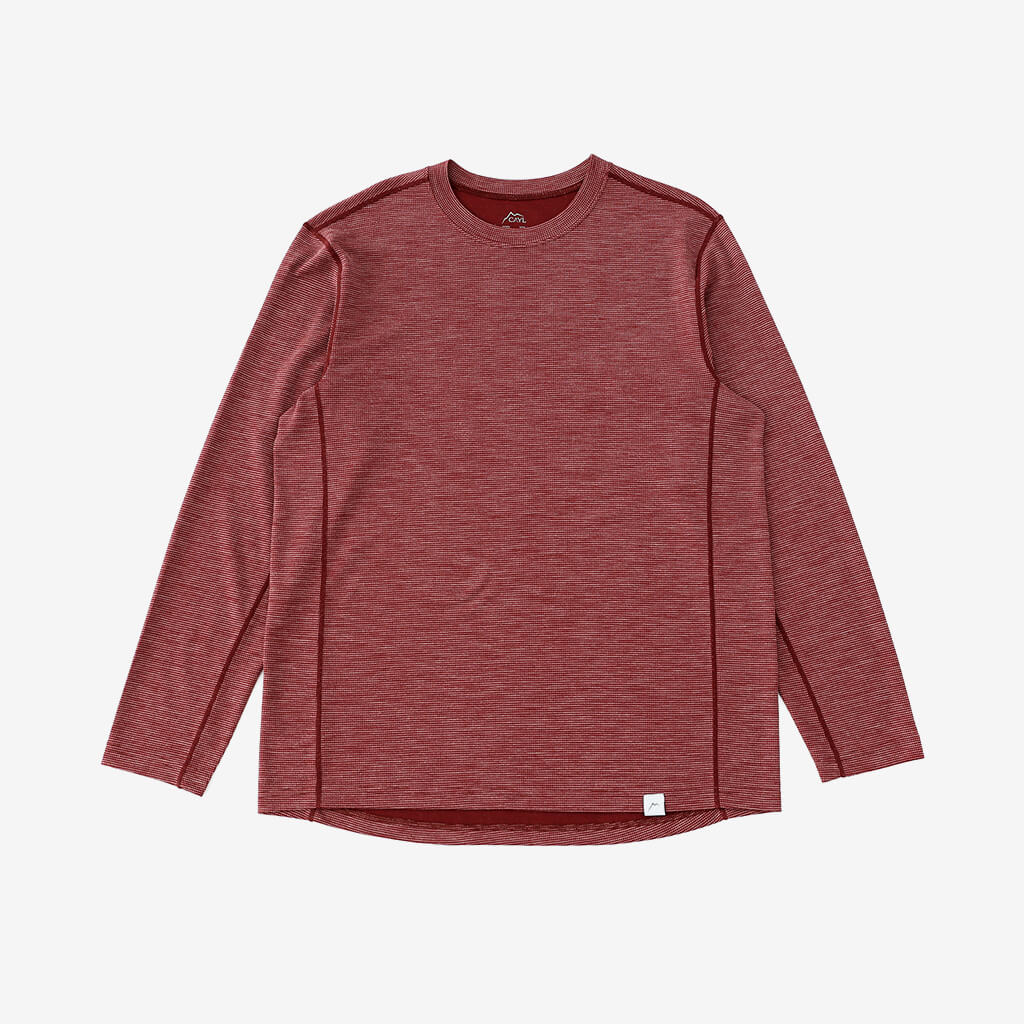CAYL PC Wool Blend Long Sleeve Burgundy