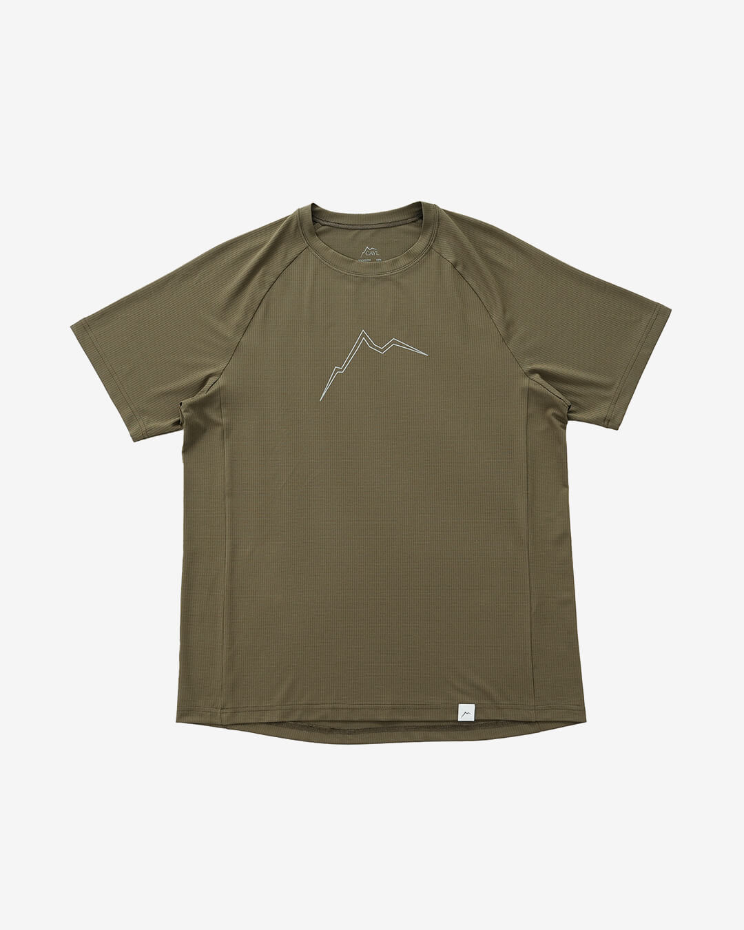 CAYL �P�C�� Reflect Logo Air Short Sleeve Olive