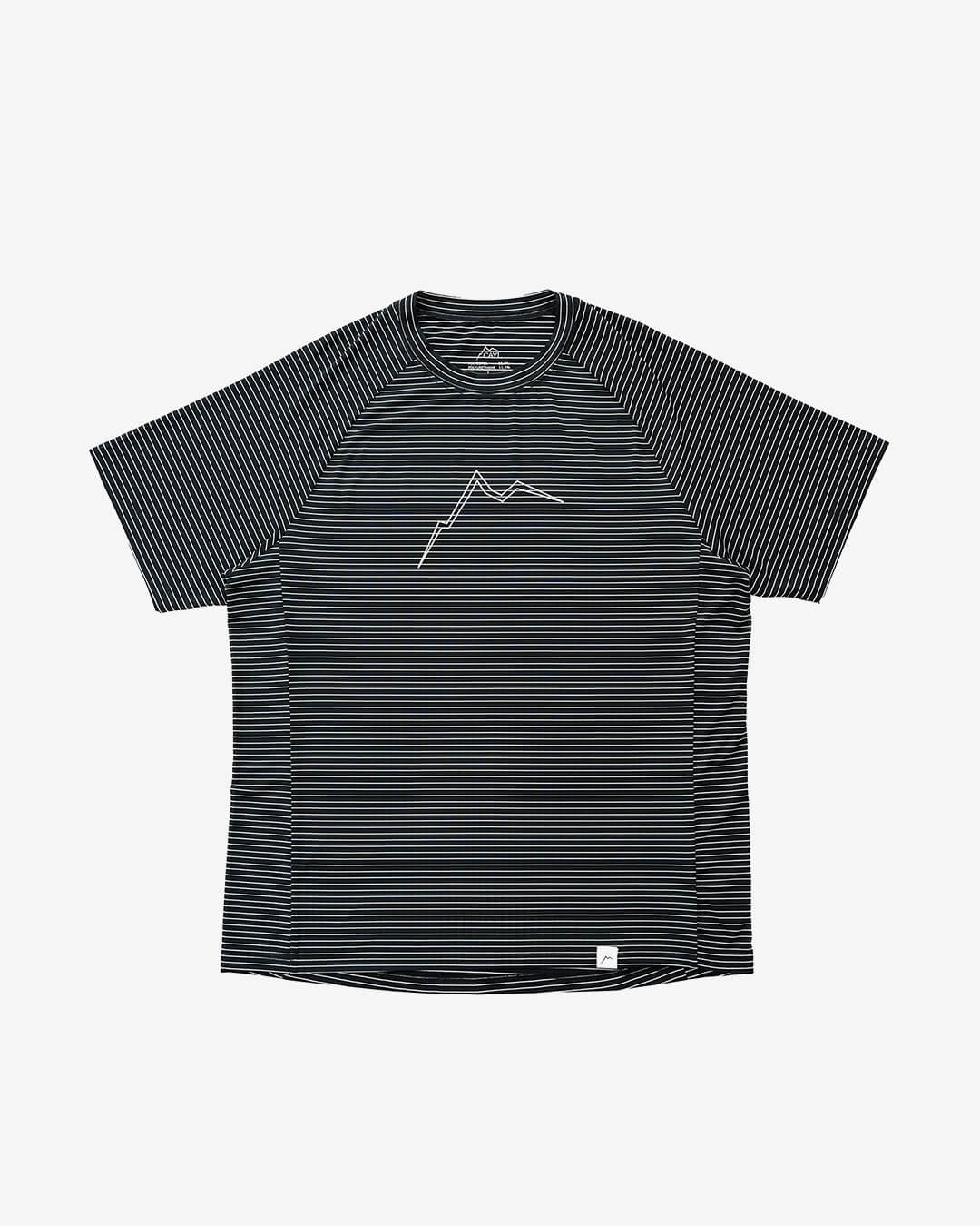 CAYL �P�C�� Stripe B.L. Short Sleeve Black