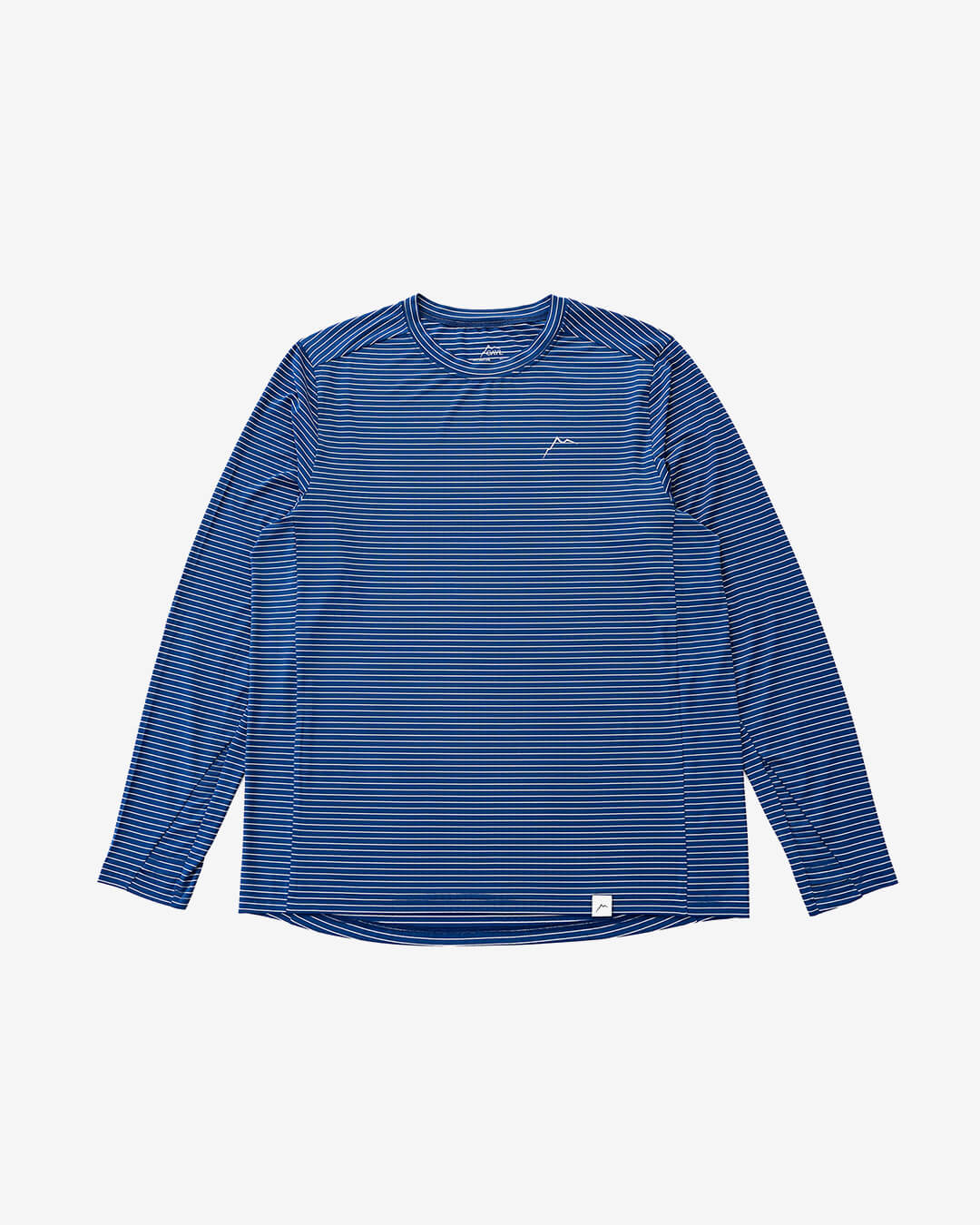 CAYL �P�C�� Stripe Logo Long Sleeve Blue