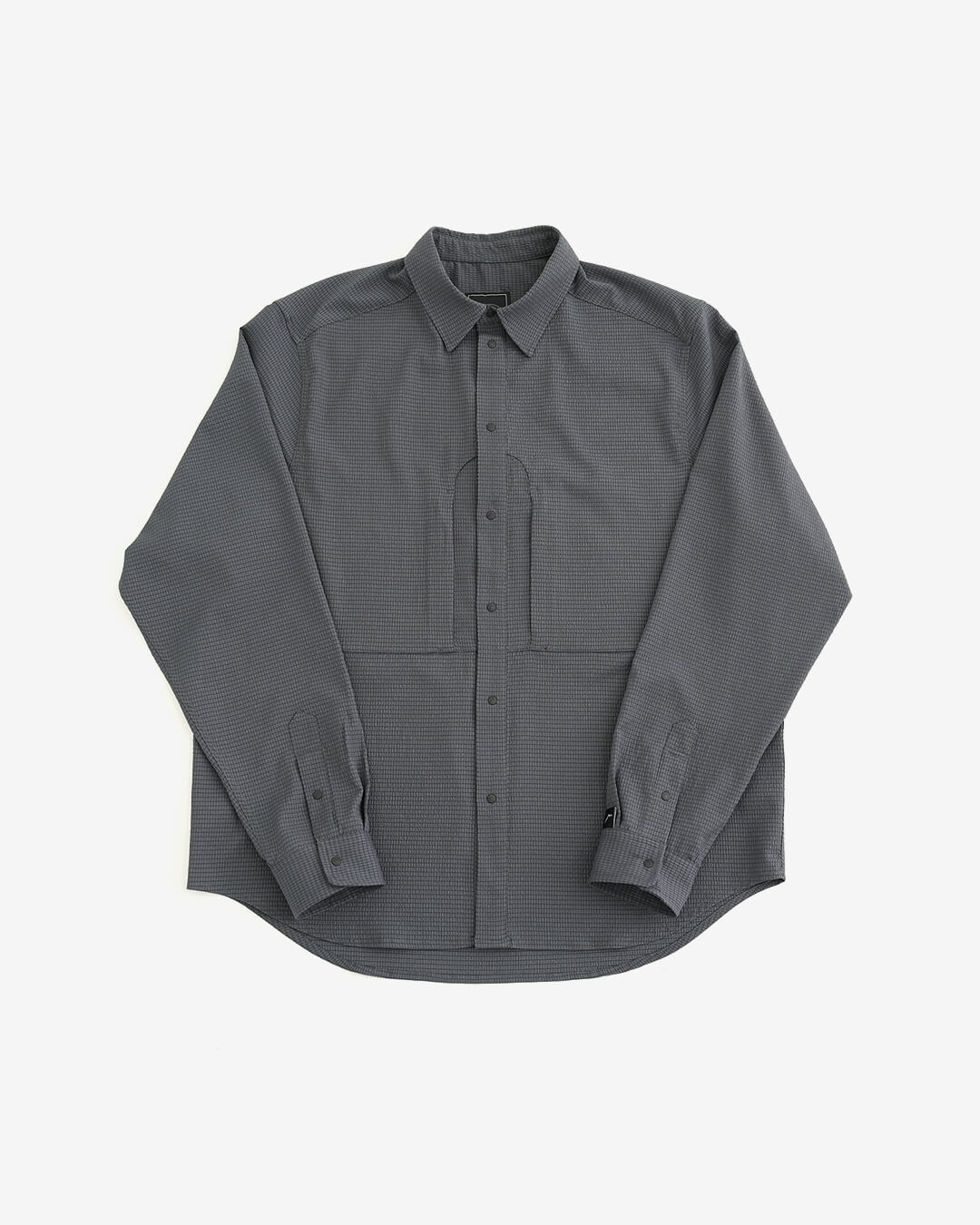 CAYL �P�C�� Flow Seersucker Shirts Charcoal