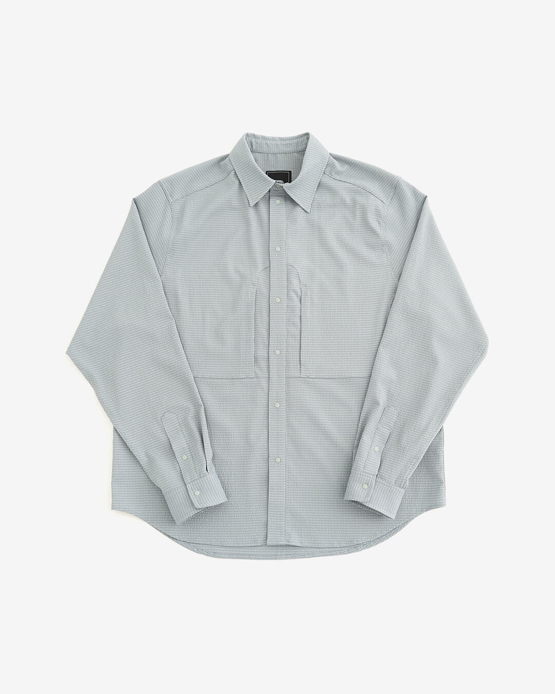 CAYL �P�C�� Flow Seersucker Shirts Grey