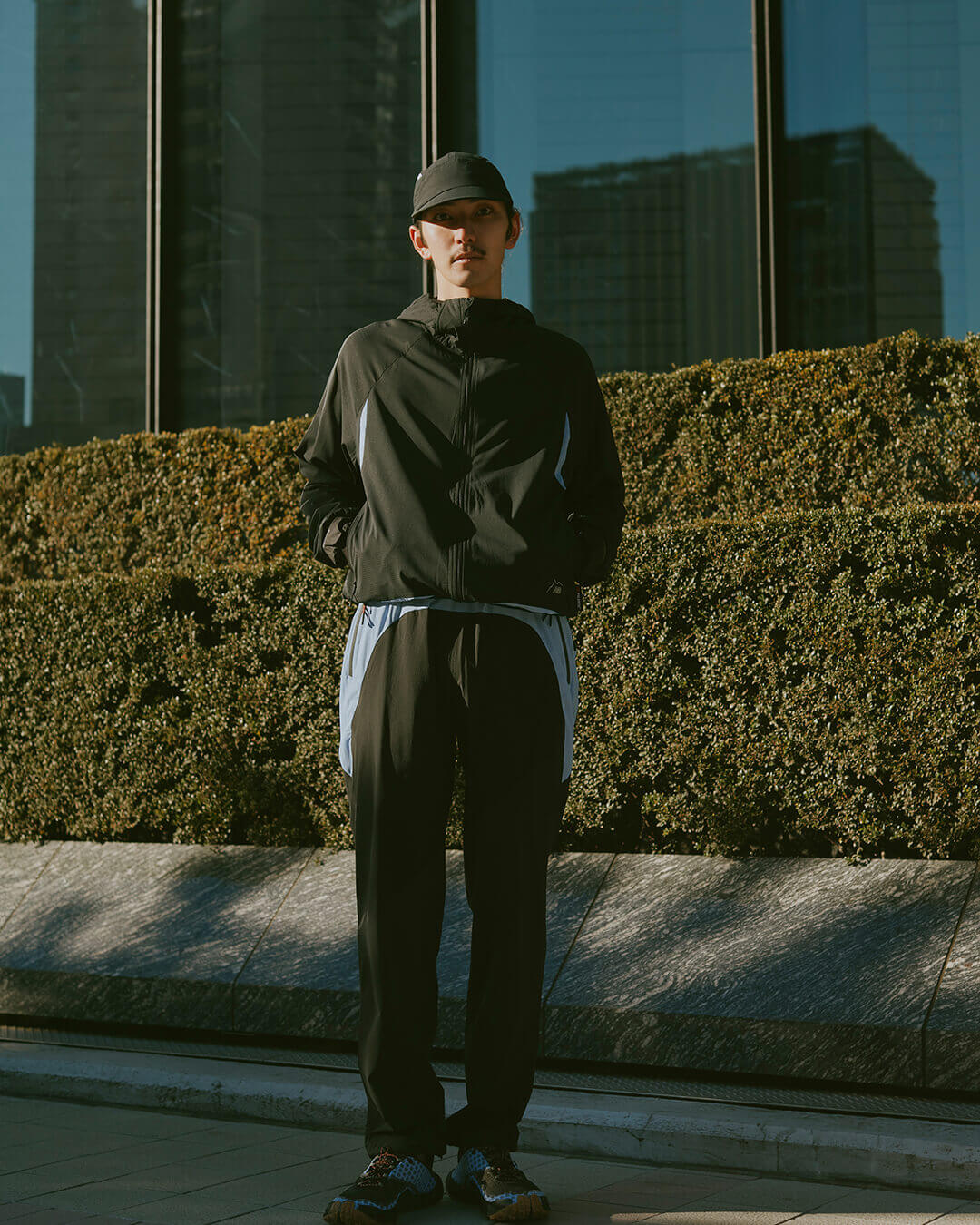 CAYL x New Balance �P�C���j���[�o�����X NB CAYL Flow Alpha Jacket Black