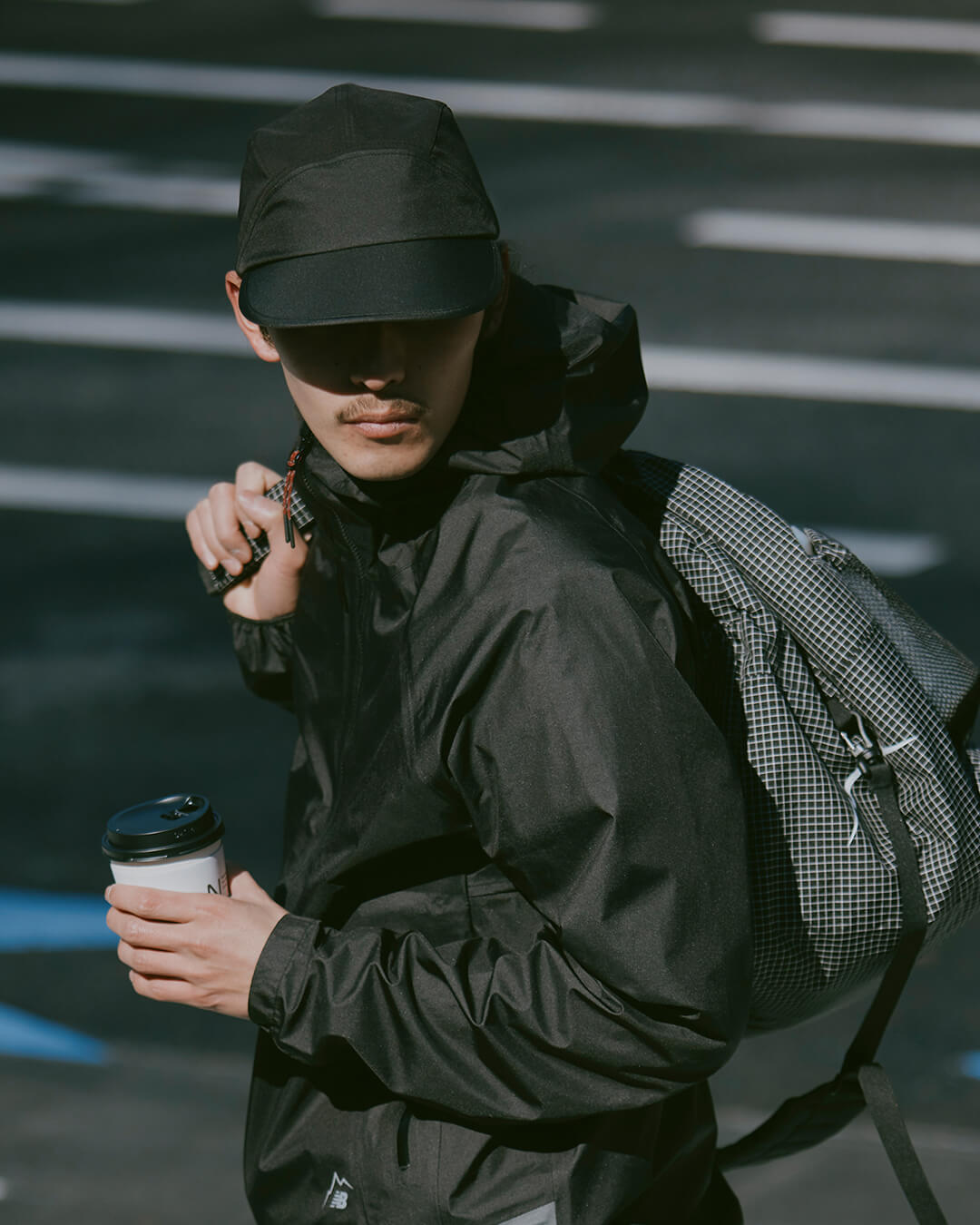 CAYL x New Balance �P�C���j���[�o�����X NB CAYL 3L softshell Cap