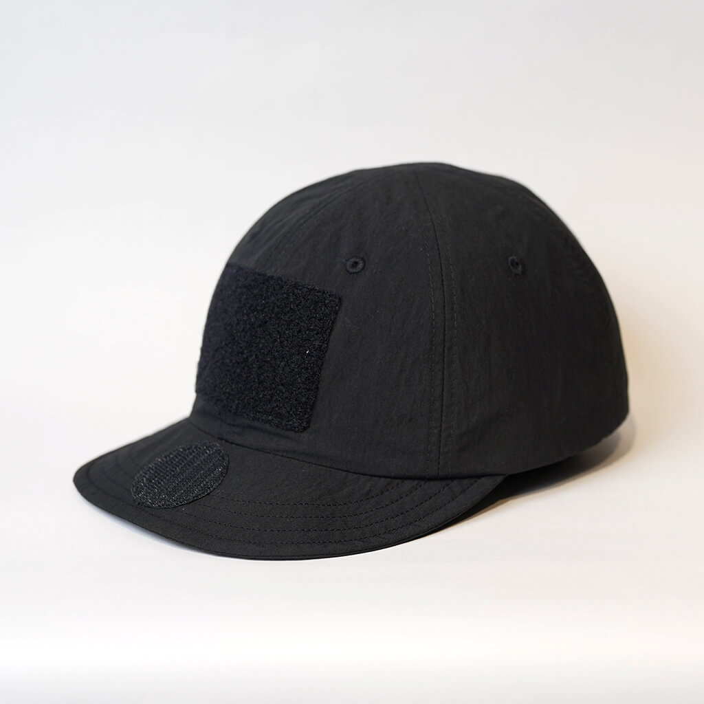 Nicetime iCX^C 6 Panel Cap SHELTECH velcro v2@Black
