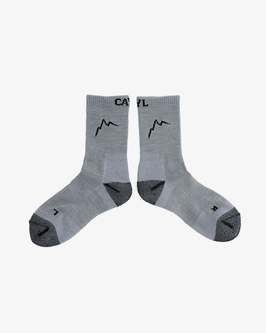 CAYL ケイル Merino Blend Socks Grey/Black