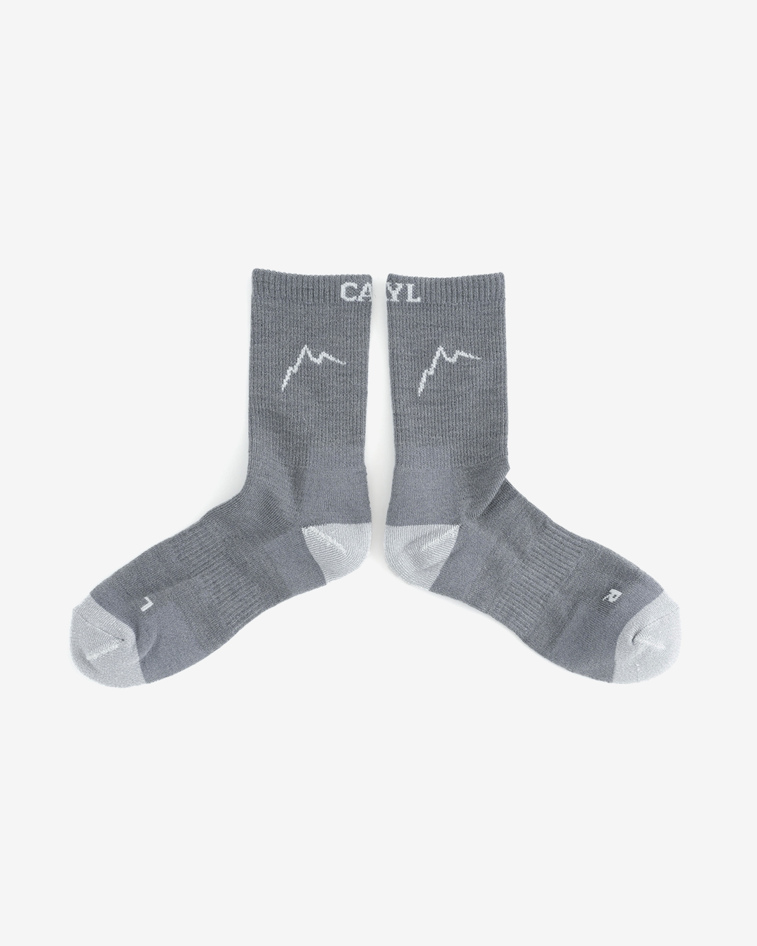 CAYL �P�C�� Merino Blend Socks Grey/Ivory