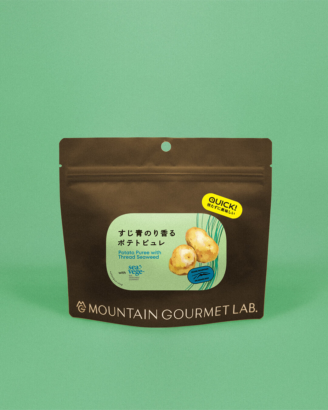 MOUNTAIN GOURMET LAB. �}�E���e���O�������{ �y�A���~�p�E�`�z�����̂荁��|�e�g�s����