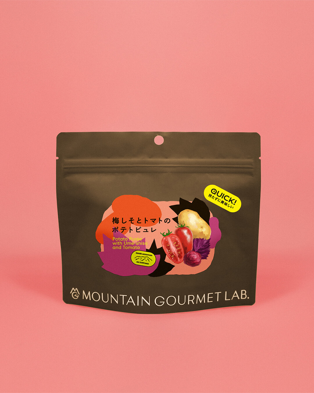MOUNTAIN GOURMET LAB. �}�E���e���O�������{ �y�A���~�p�E�`�z�~�����ƃg�}�g�̃|�e�g�s����